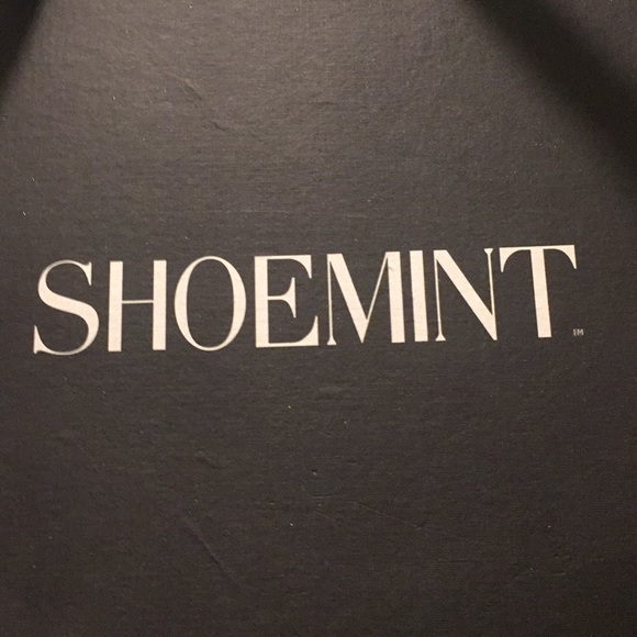 Red Strap Suede Heels - Picture 4 of 5